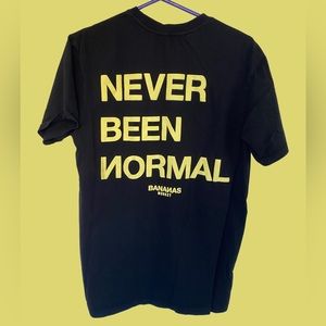 Never been normal Bananas Monkey shirt Medium
